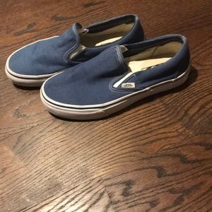 Vans slip on sneakers